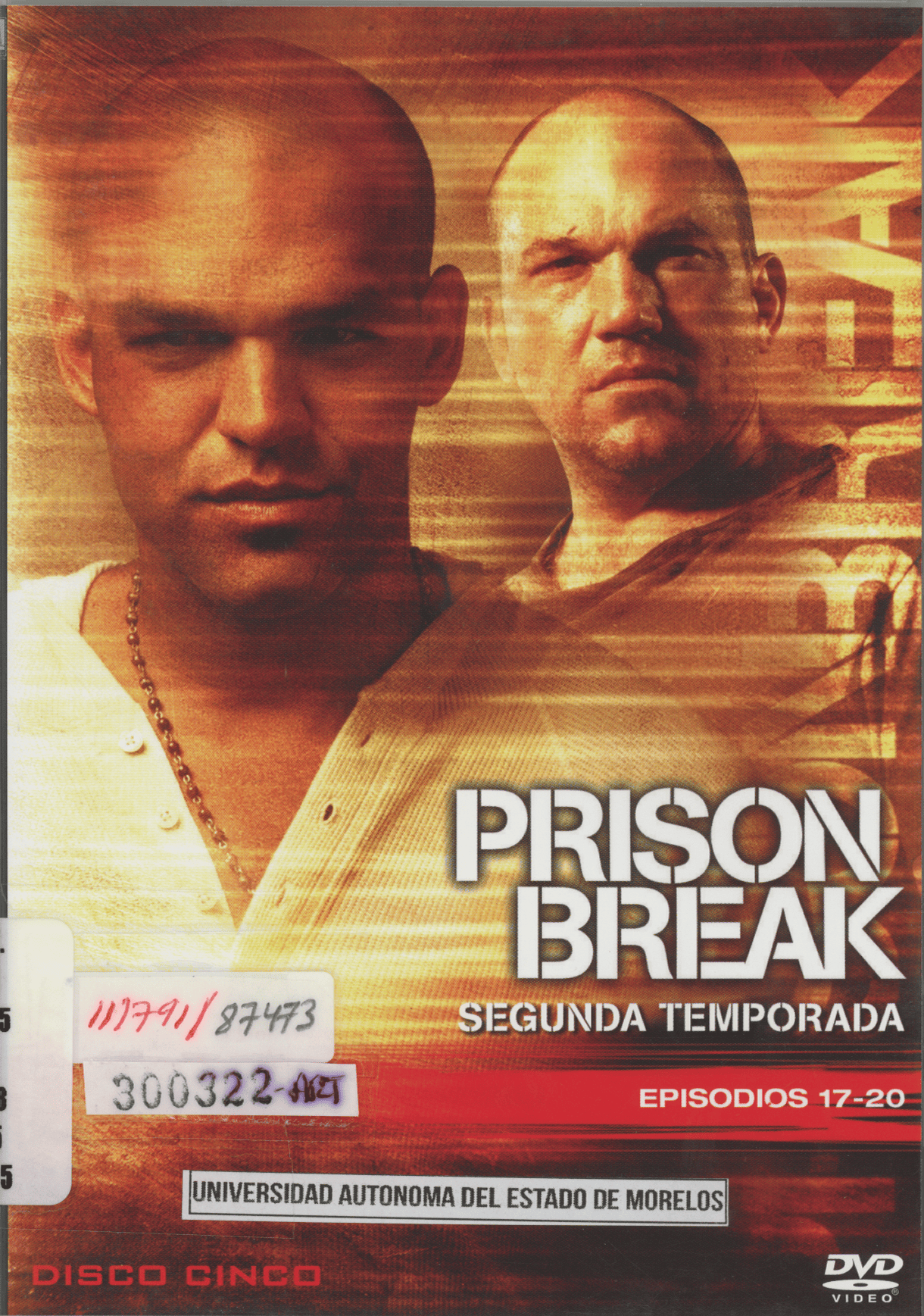 Prison Break Segunda Temporada, Episodio 17-20. Disco V